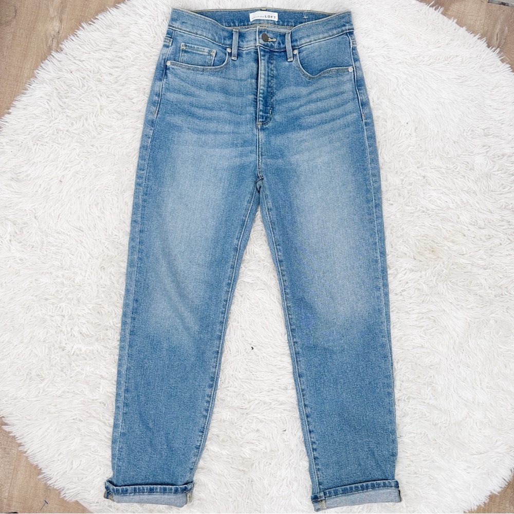 LOFT Women's Straight Leg Jeans - Light Blue